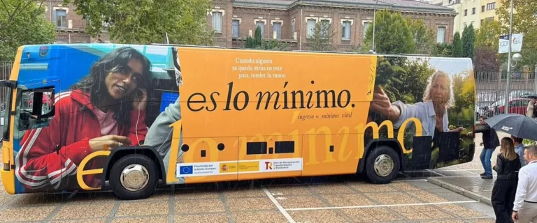 autobús del Ingreso Mínimo Vital